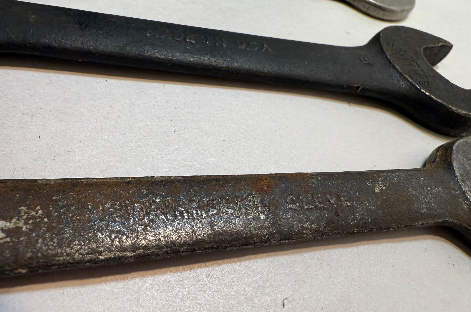 Lot Of 8 Vintage Wrenches Mixed Craftsman Billings Williams Fairmount Smiths USA