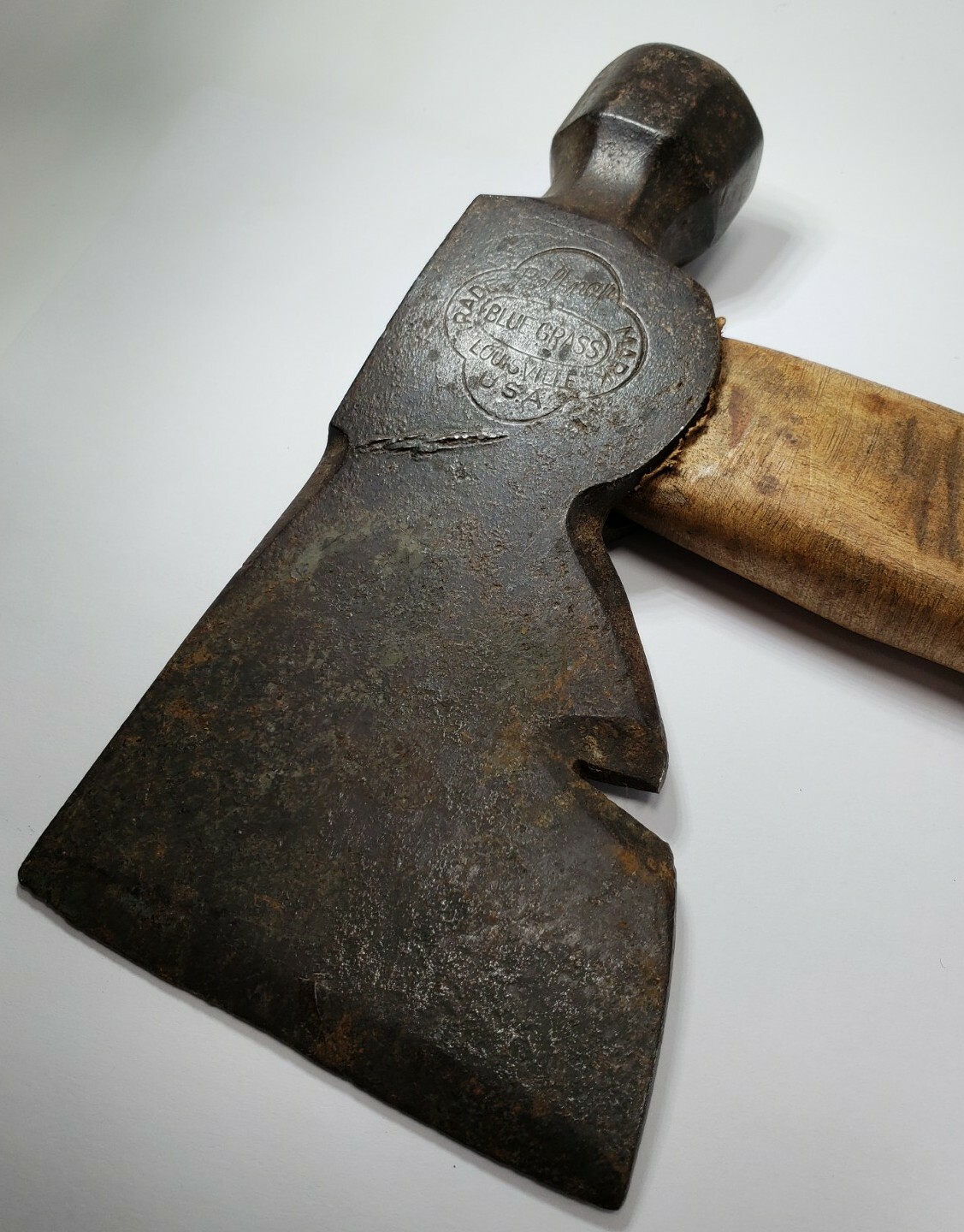Antique BELKNAP BLUE GRASS USA Hatchet Head 1.5 lbs – EARLY CENTURY!! Very Nice!