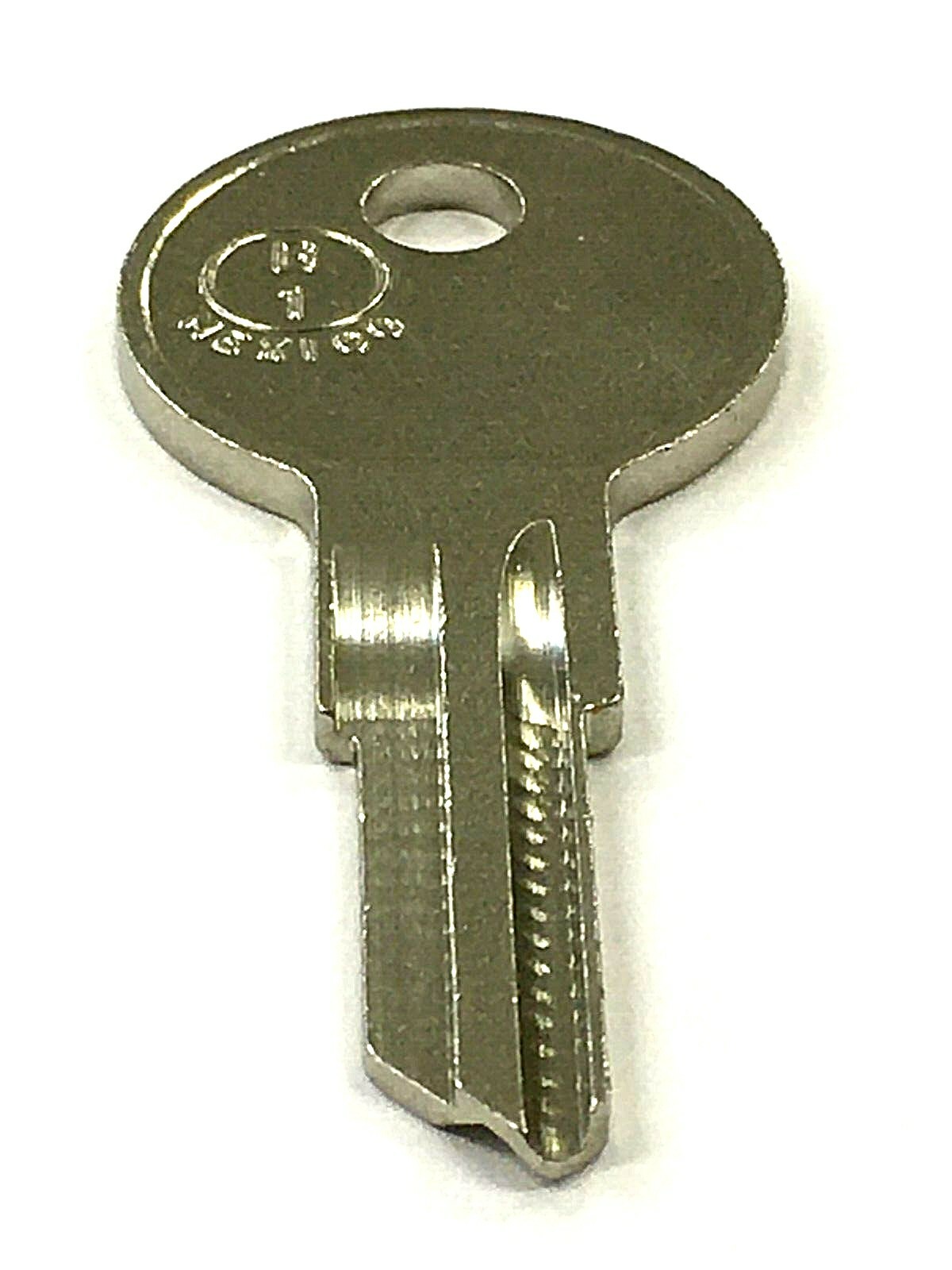 1 Gravely Lawn Equipment Locks Key Blank B1 1098M Keys Blanks