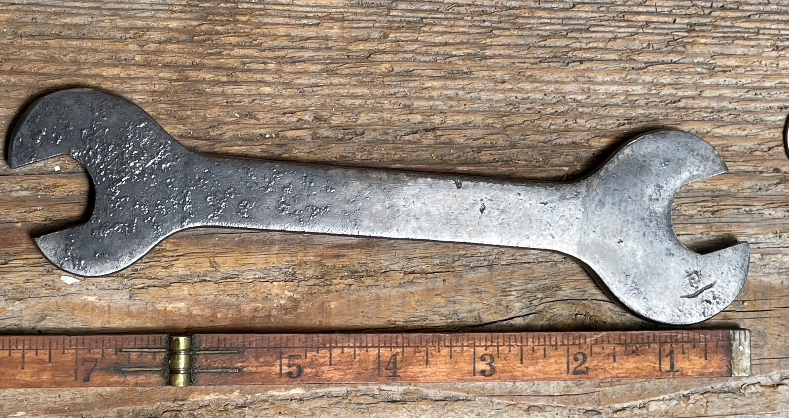 Vtg Davis Bournonville Open-end Wrench ~ 3/4 & 11/16 ~ 7.75″ Length Old Tool