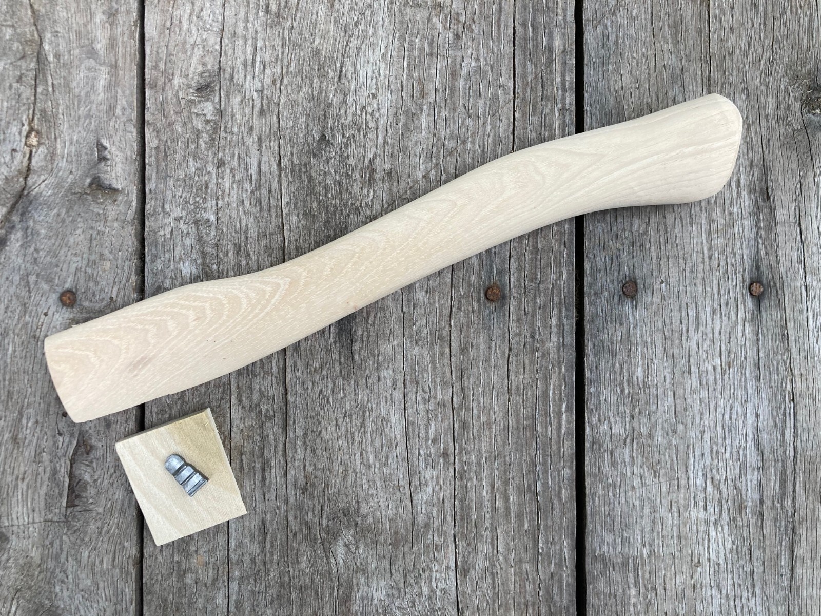 HIckory 12″ Pocket / Camp Axe / Hatchet replacement Handle Made in USA