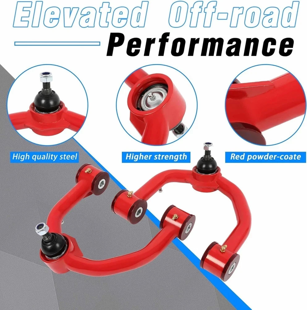 2-4″ Front Upper Control Arm Compatible with 1995-2004 Toyota Tacoma 4R…