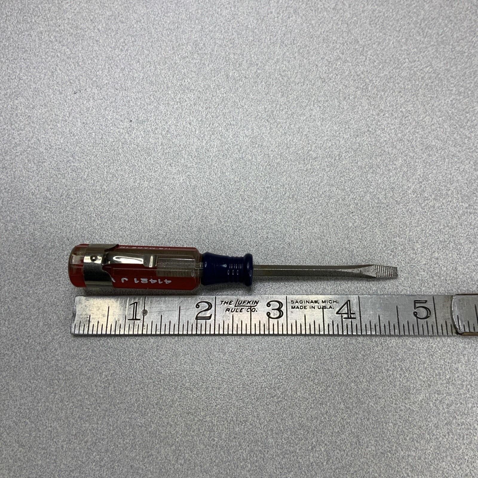 Vintage Craftsman 41421 J WF 1/8” Pocket Screwdriver