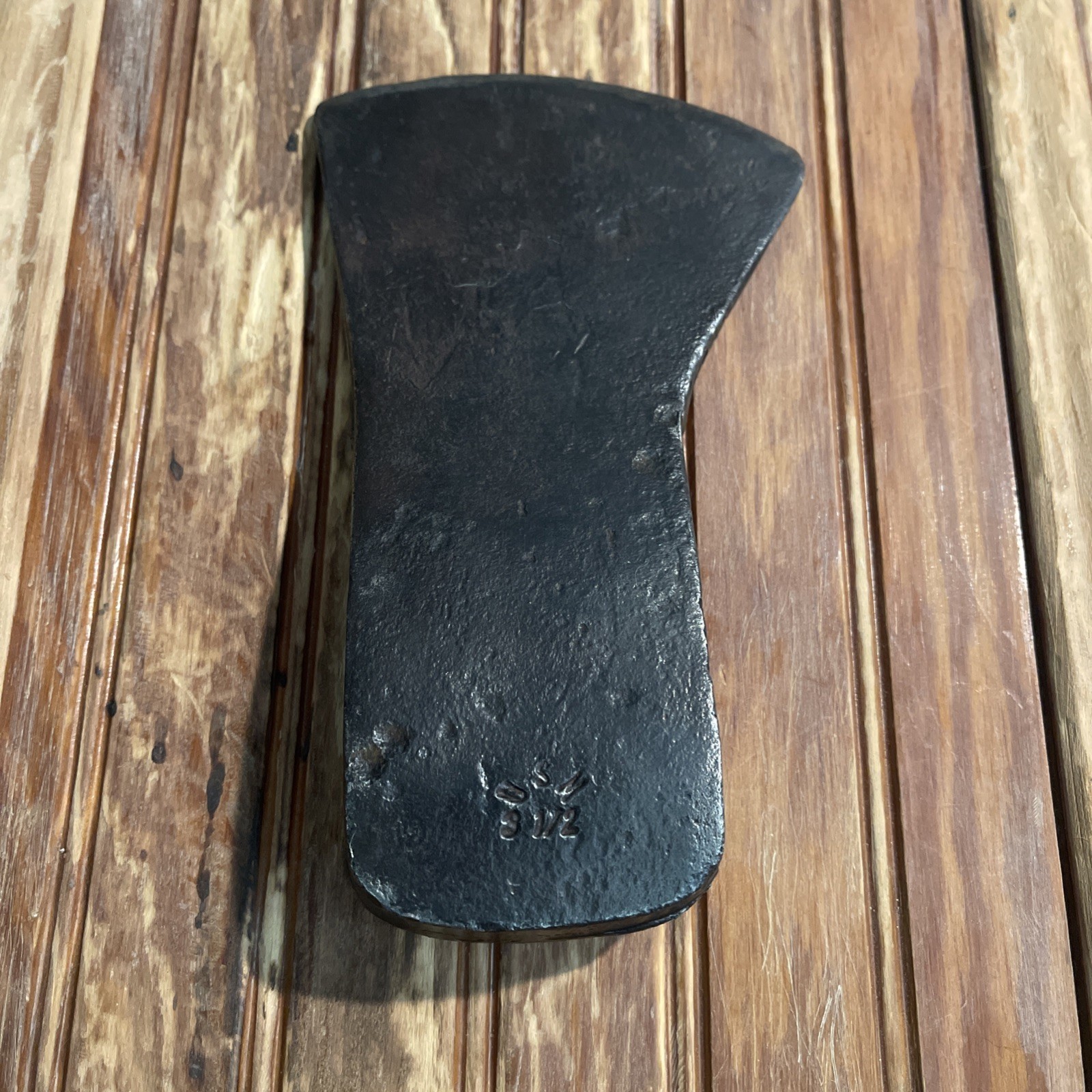 Vintage U.S.M 3 1/2lb, Maul Axe Head, Single Bit, Narrow Michigan Pattern