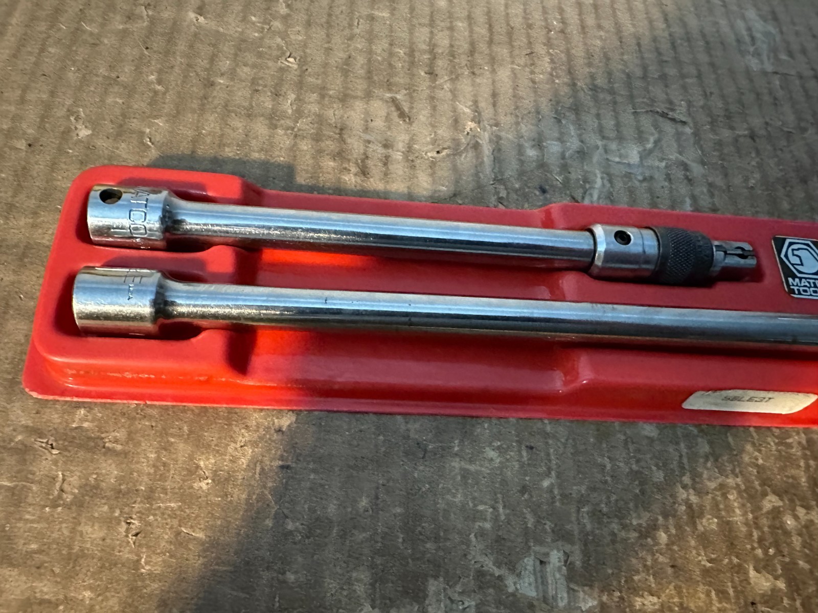 MATCO TOOLS 3/8″ DRIVE 3 PIECE LOCKING EXTENSION SET IN TRAY SBLE3T USA