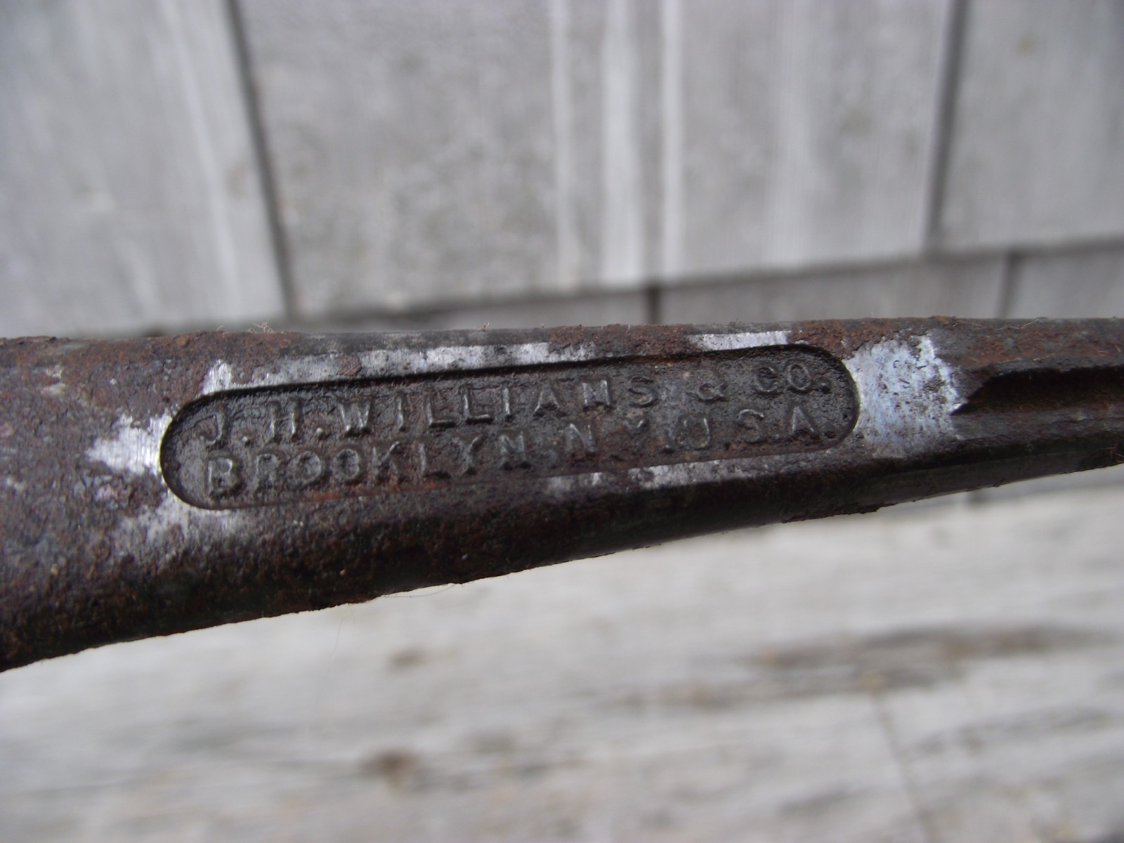Antique 1915 Rare VULCAN AUTO TOOL Multi Use Tool J.H.WILLIAMS