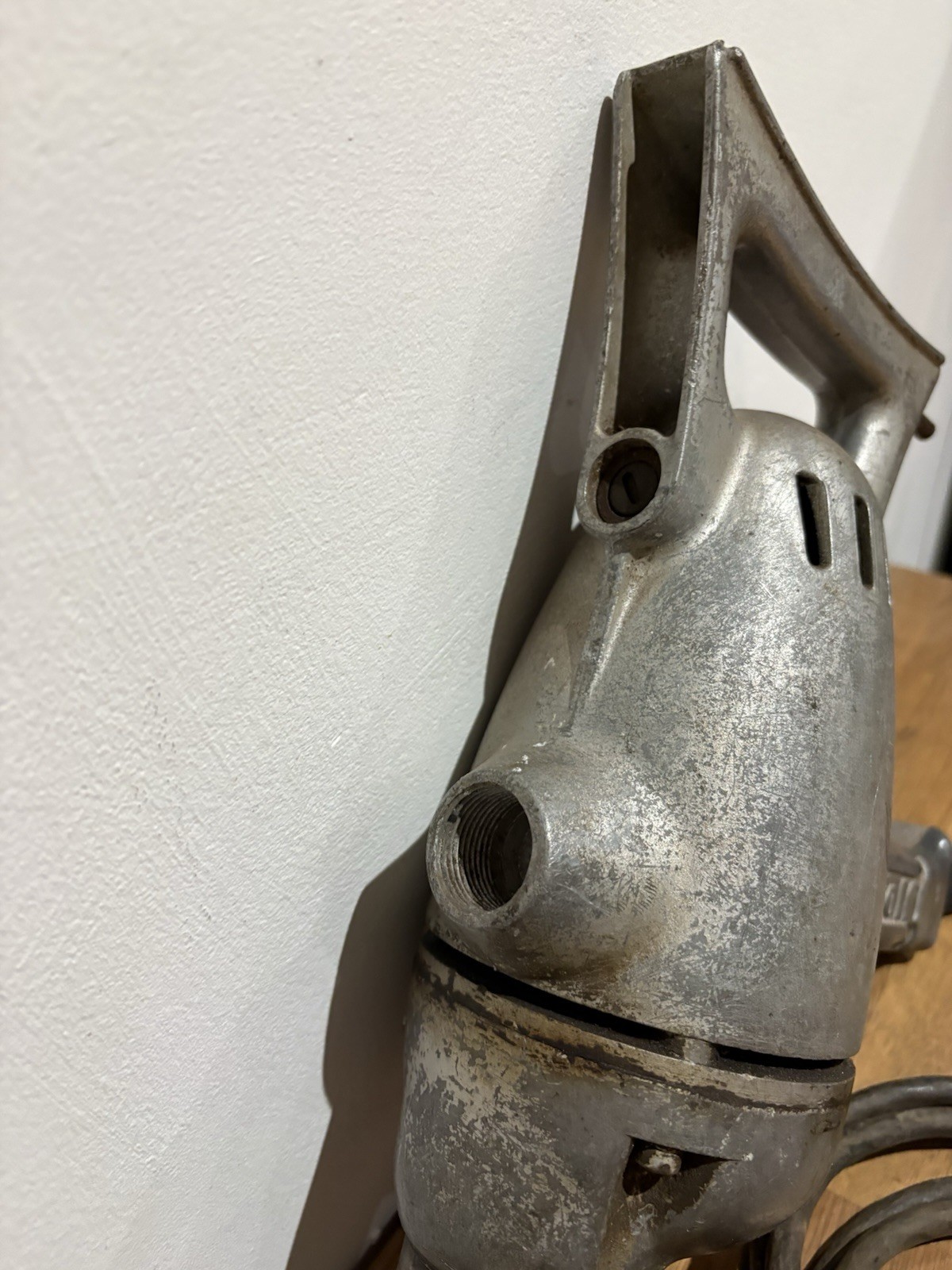 Vintage Wolf Electric Drill , Prop Only , Untested/ Non Working.