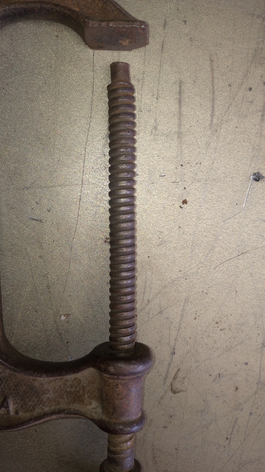 P.S.&W. CO. No. 6 Steel C-Clamp Pat’d 1888 USA Made