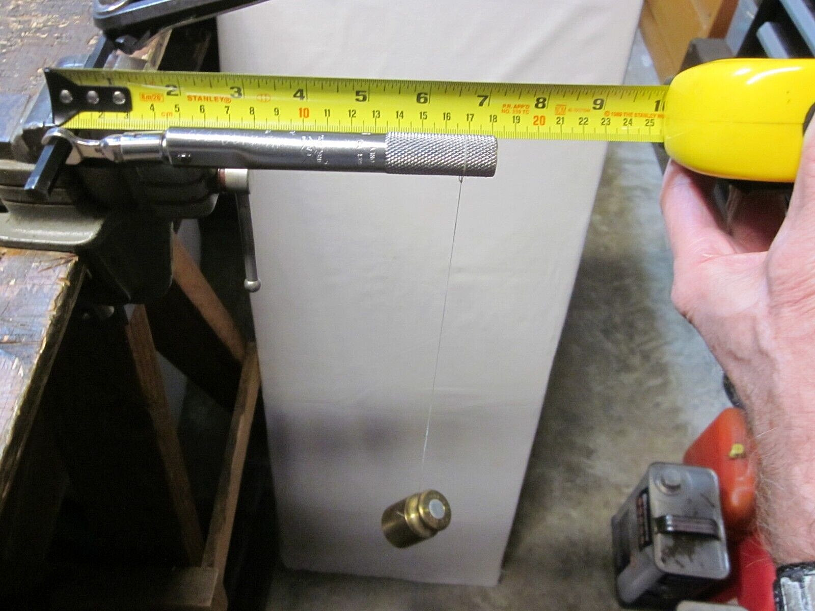 UTICA A5 Fixed Click Type Torque Wrench With 5/16″ Bit Pre Set To 8in lbs Tested
