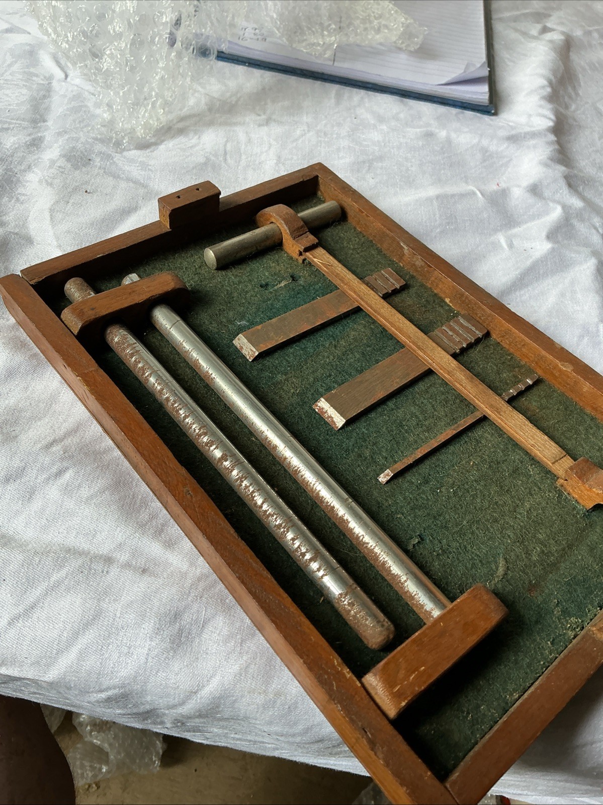 Record No44 Plough Plane Spare Parts 1/8, 9/16, 1/2 Inch Tungsten Tarnished