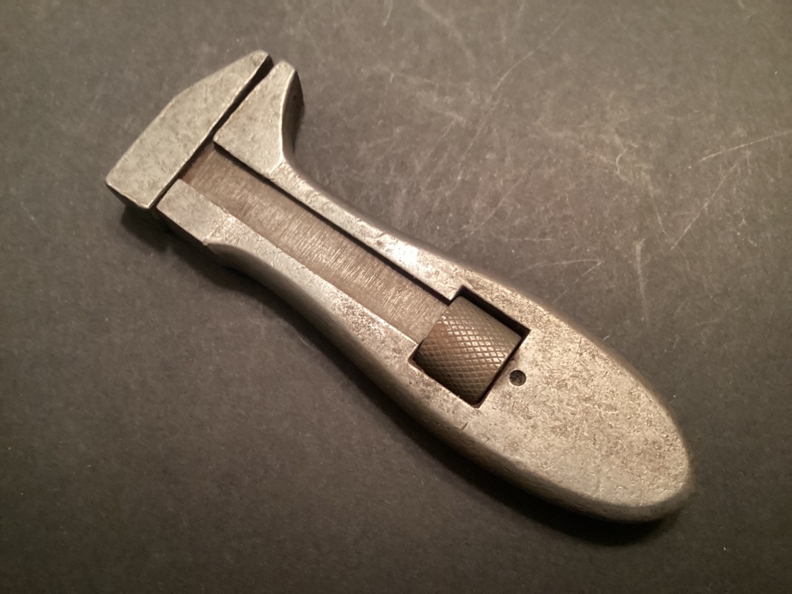 Vintage Adjustable Monkey Bicycle Wrench 4 1/4″