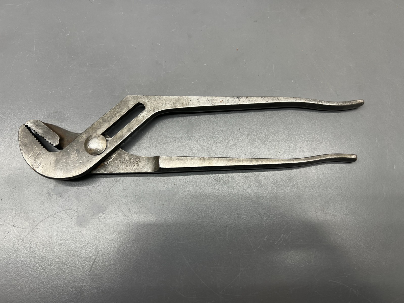 (o) VINTAGE CHANNELLOCK MEADVILLE PAT PEND. 430 TONGUE & GROOVE PLIERS – VGC USA