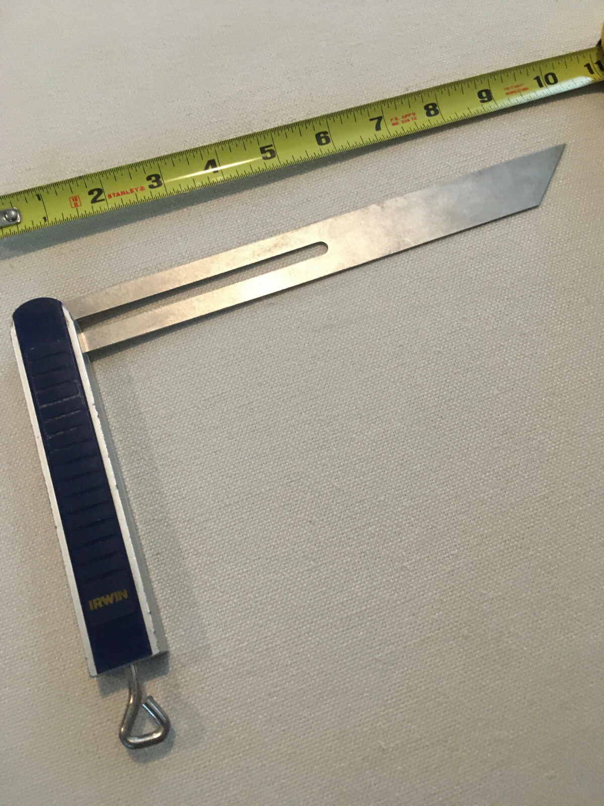 IRWIN 250mm x 26mm / 9 7/8″ x 1″ SLIDING BEVEL SLIGHTLY USED
