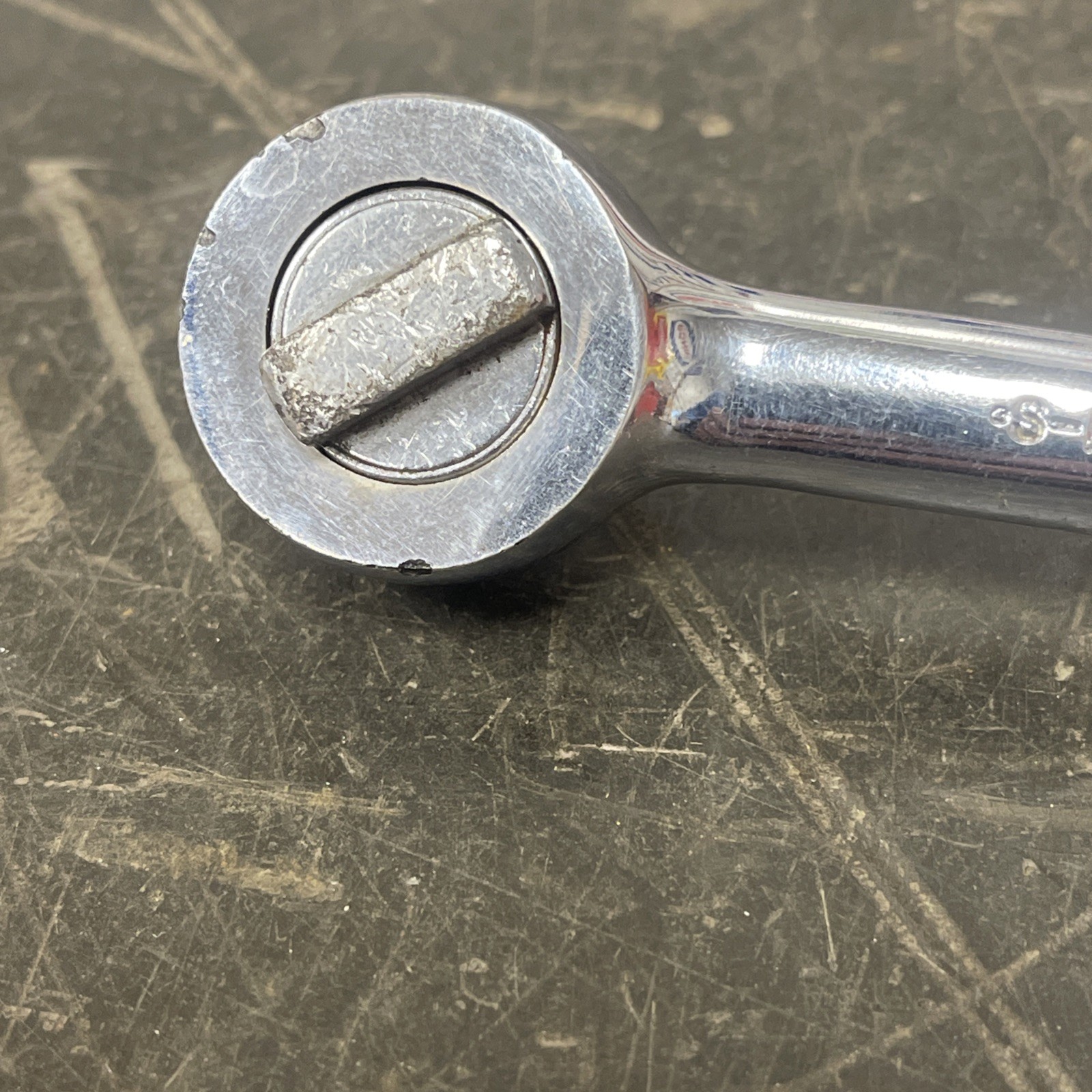 Vintage S-K Tools 3/8″ Drive Ratchet 45170 USA Knurled Handle VG Clean #3