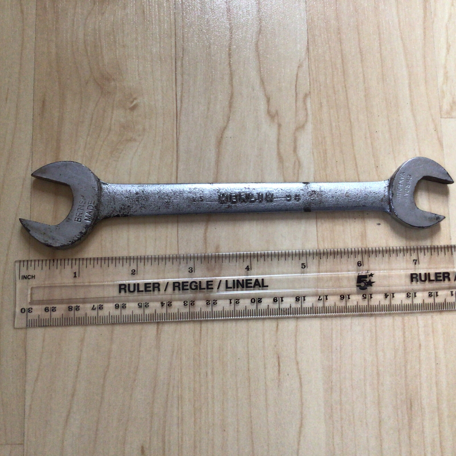 Garrington 3/4″ AF – 5/8″ AF Merlin chrome vanadium British made used condition.
