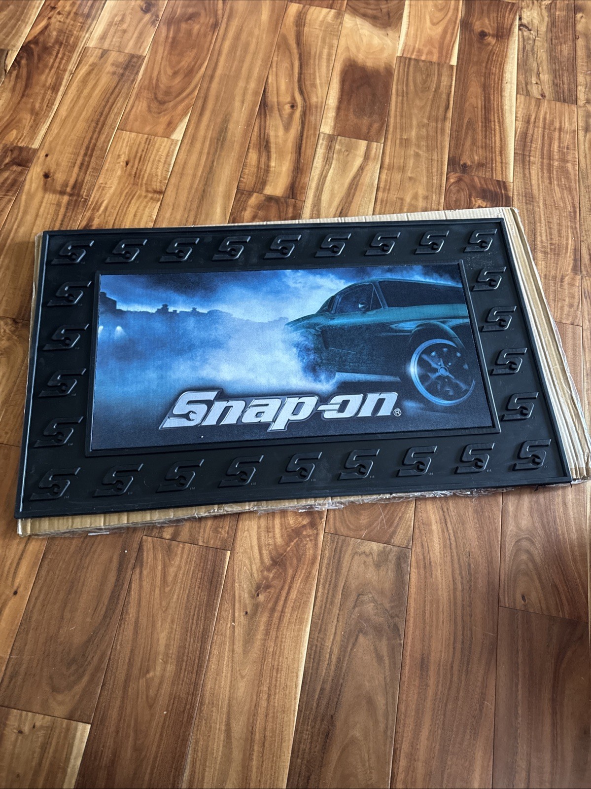 SNAP ON Tools Heavy Duty Rubber Door Mat INDOOR/OUTDOOR 30×18 New