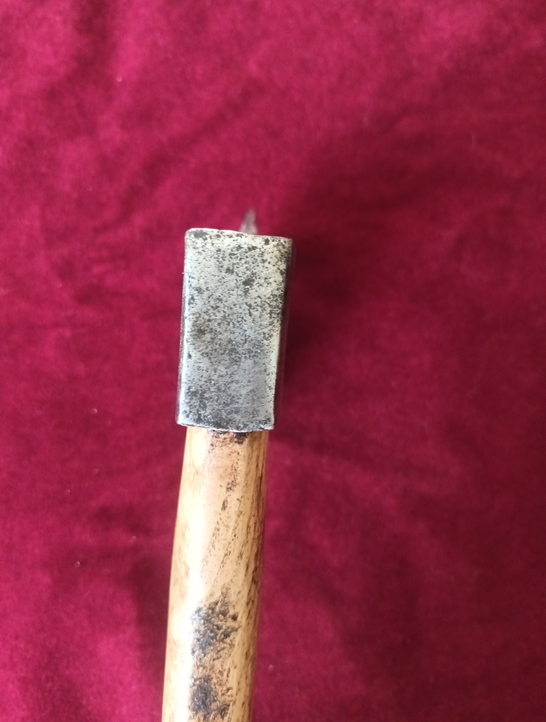 Vintage Forged Steel 500g Rhineland Pattern H Axe Camping Kindling Ash Handle