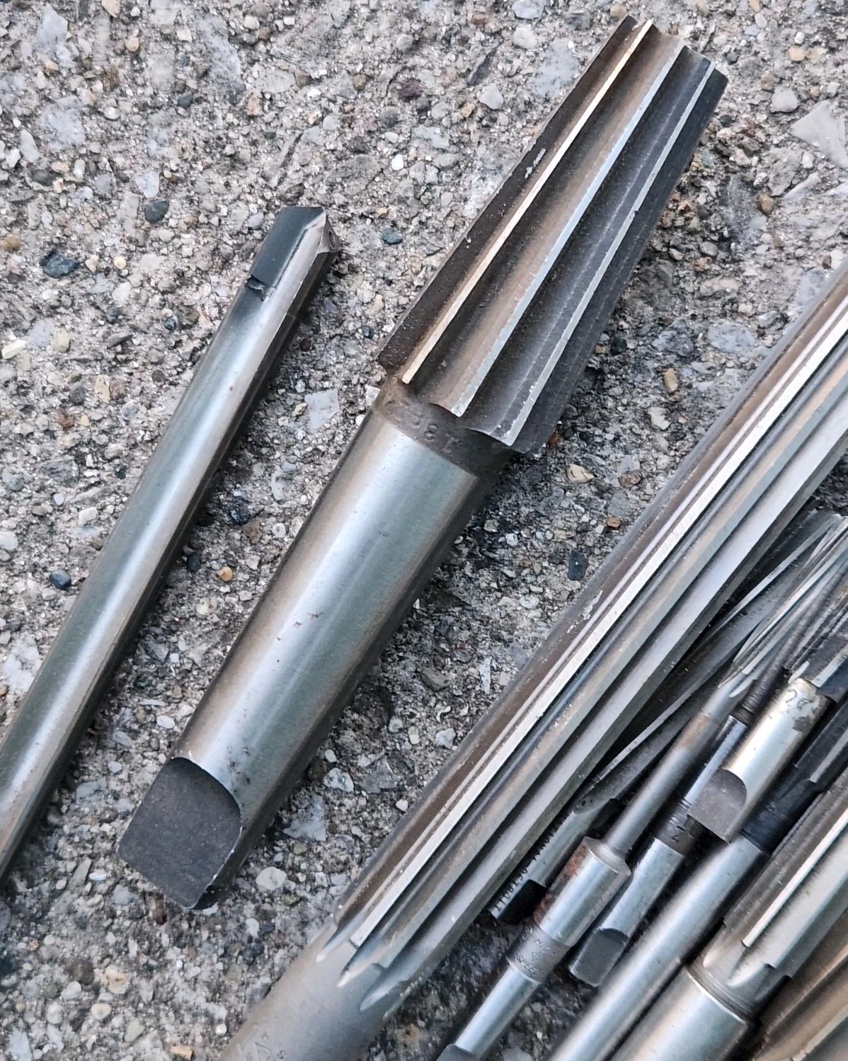 Lot of 35 Machinist Tools Reamers Various Brands Cleveland, HS & More