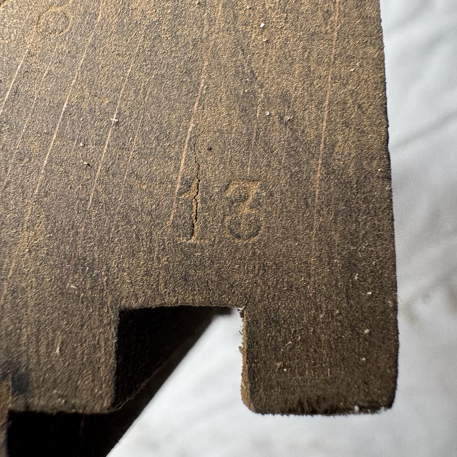 Antique Wooden Molding Plane No. 13 Hand Tool Primitive Carpenter Woodworking