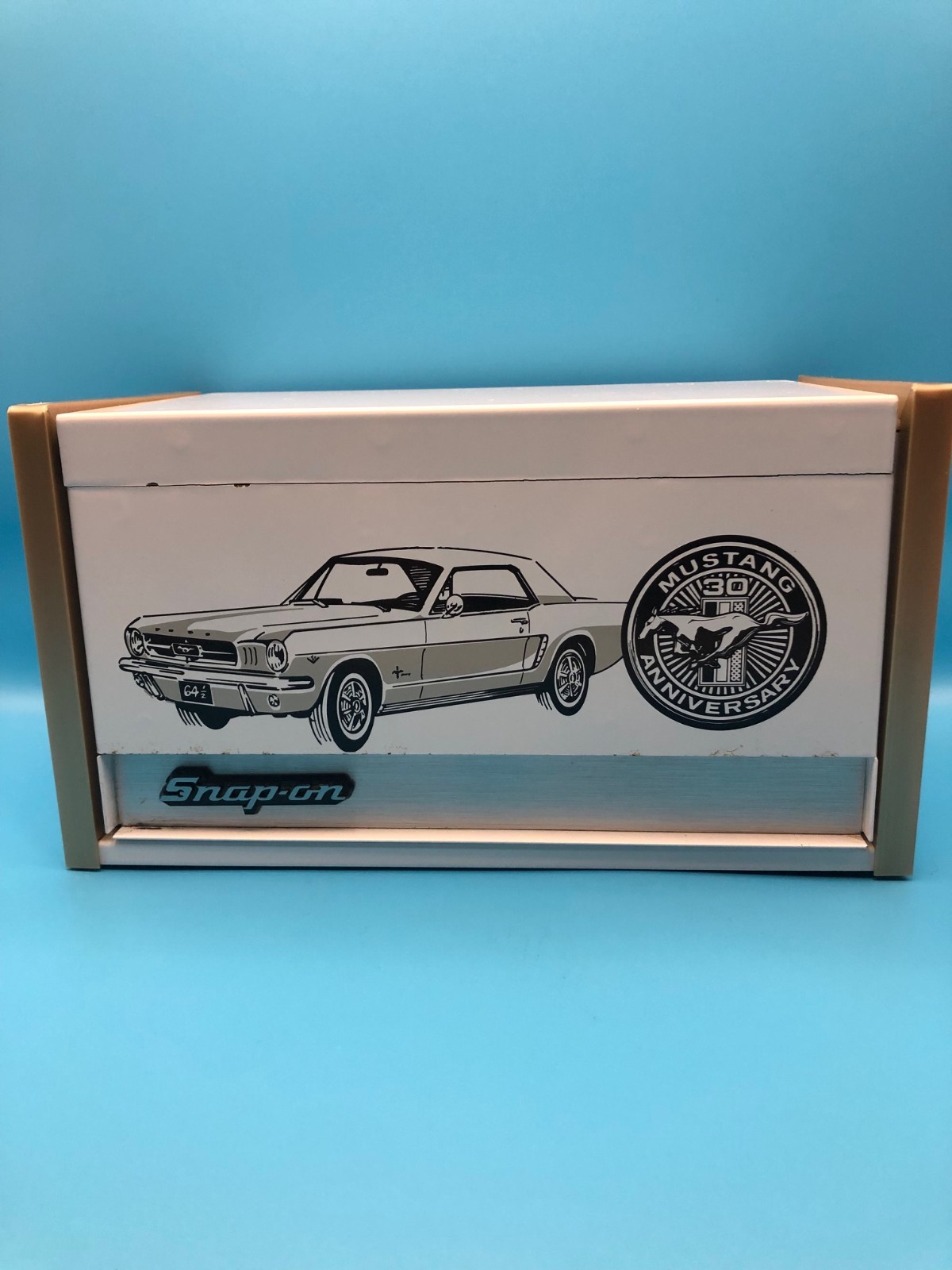 Snap-on Mini Micro Tool Top Chest – Mustang 30th Anniversary White “See Descrip”