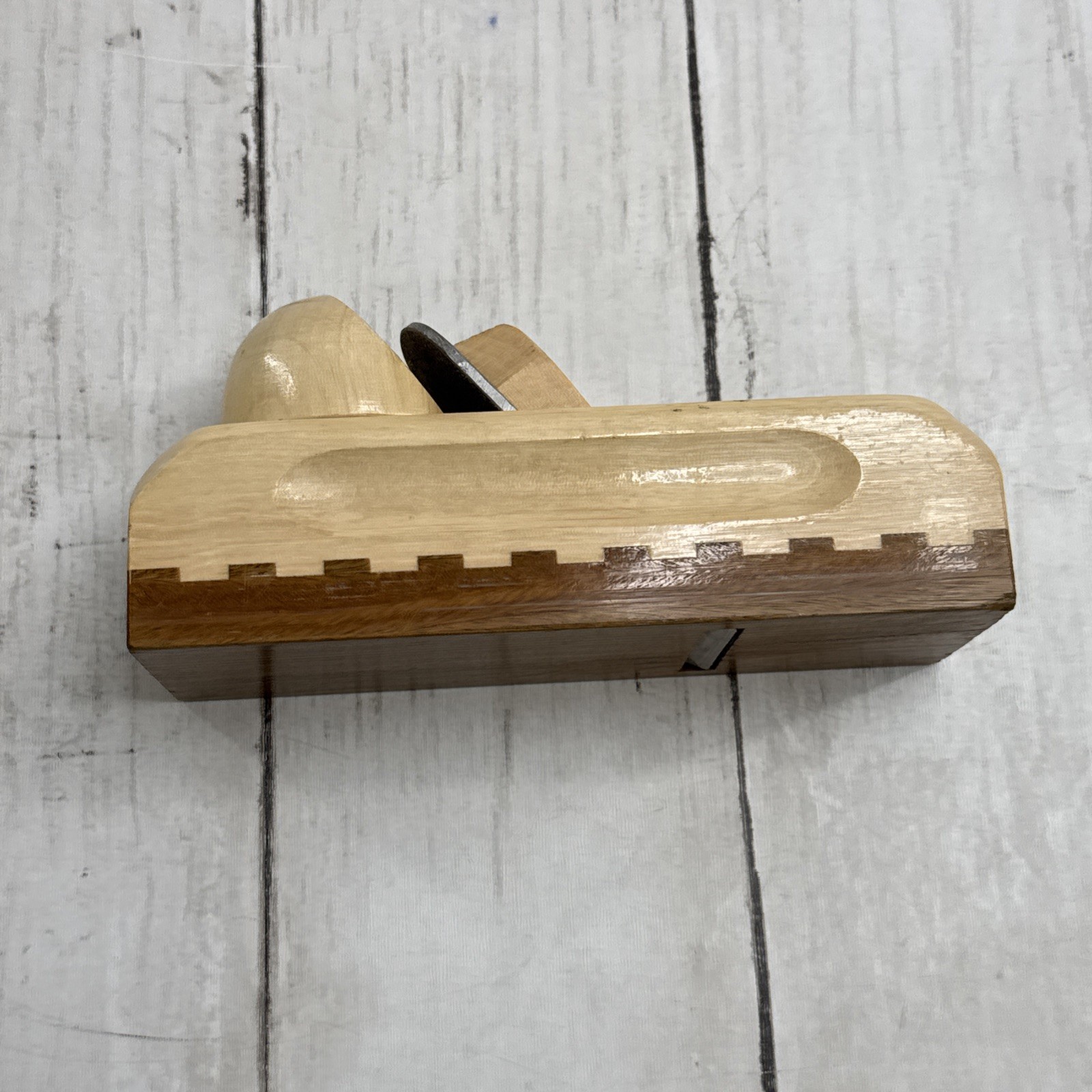 E.C.E Small Block Wood Plane Nr.249P Orig Box German 39mm Garanite