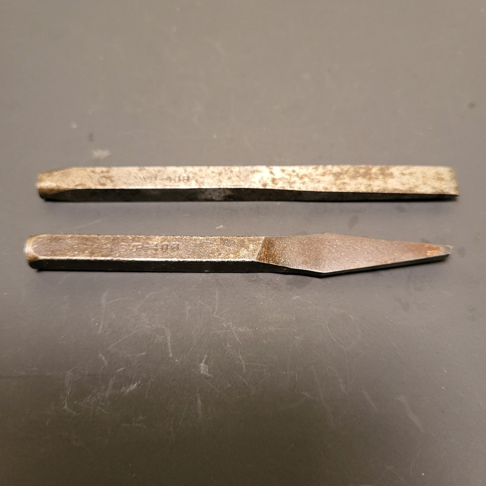 Blue Point Supreme 1/8” cape chisel & 5/16” flat chisel svp408 svp406 Snap On