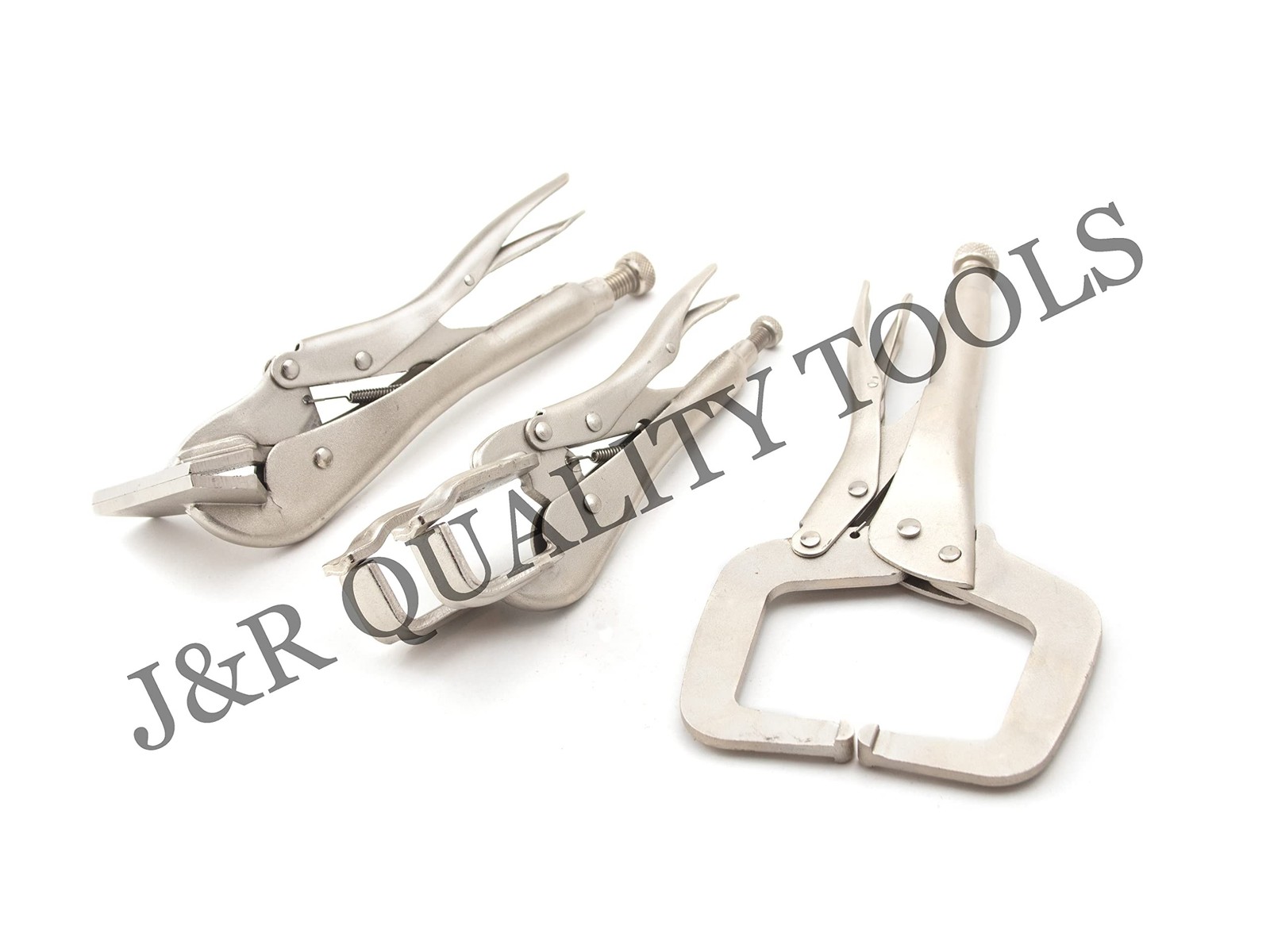 VCT 3pc Locking Grip Welding Clamp Vise C-Clamp Sheet Metal Clamp Plier Tool …