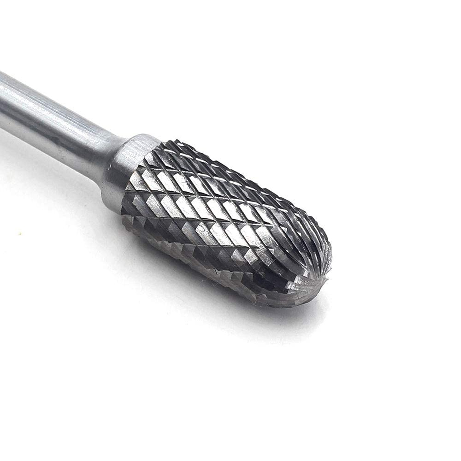SC-5 Tungsten Carbide Burr Cylinder Shape with Radius End Double Cut Rotary B…