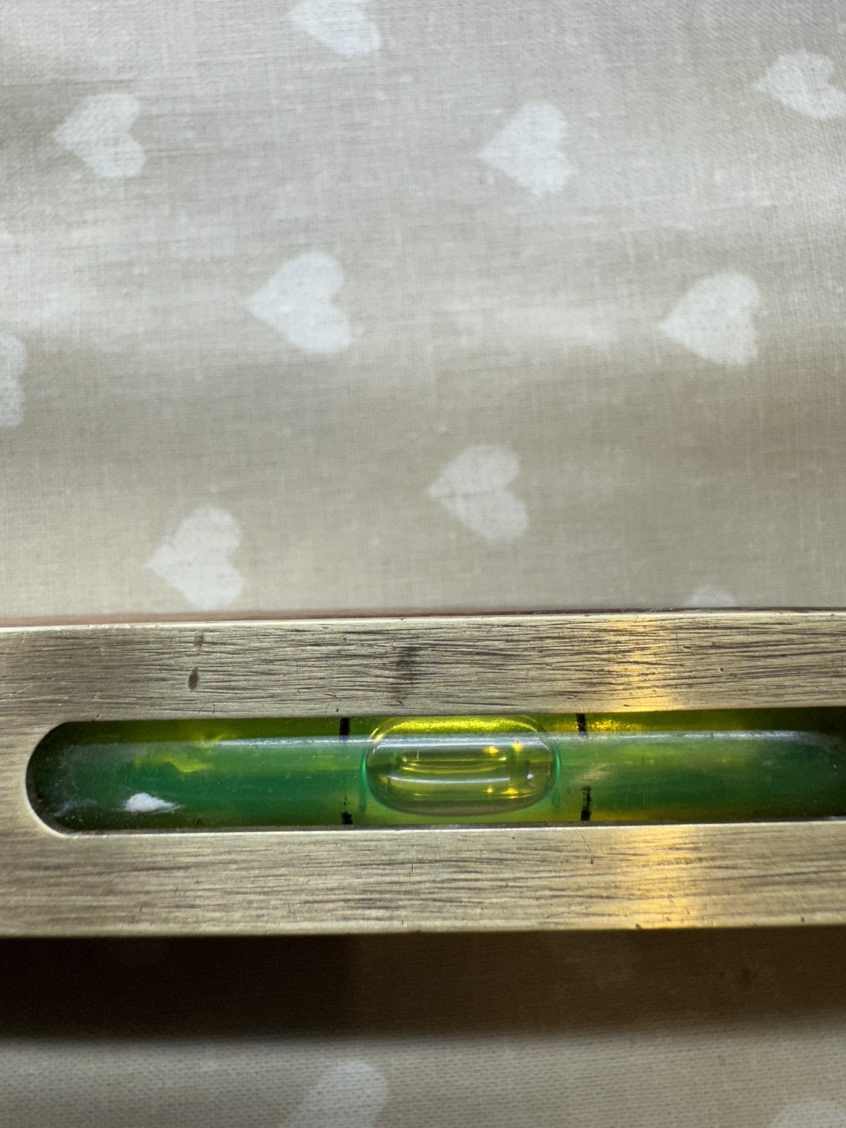 Vintage Spirit Level Brass and Wood Dual Window J Rabone & Sons #1626 Birmingham