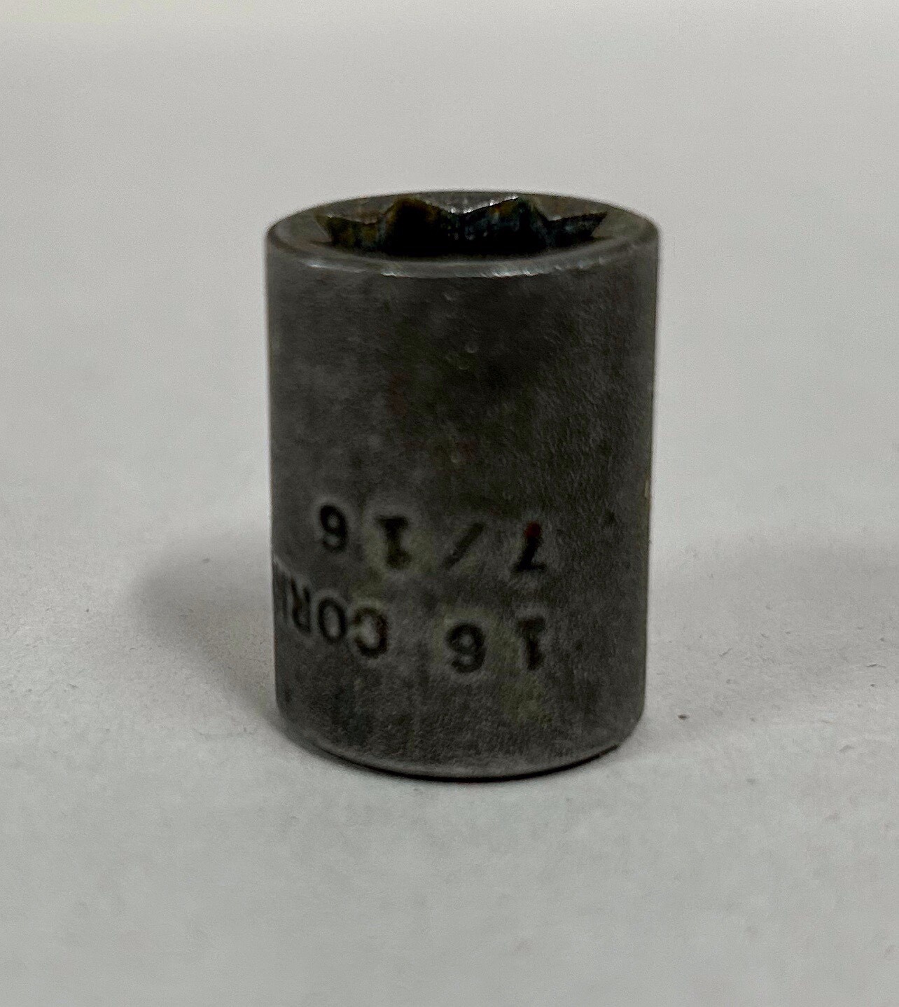 Vintage Cornwell P-2314 3/8″ Drive 7/16″ 8 Point Impact Socket Wrench Tool (A5)