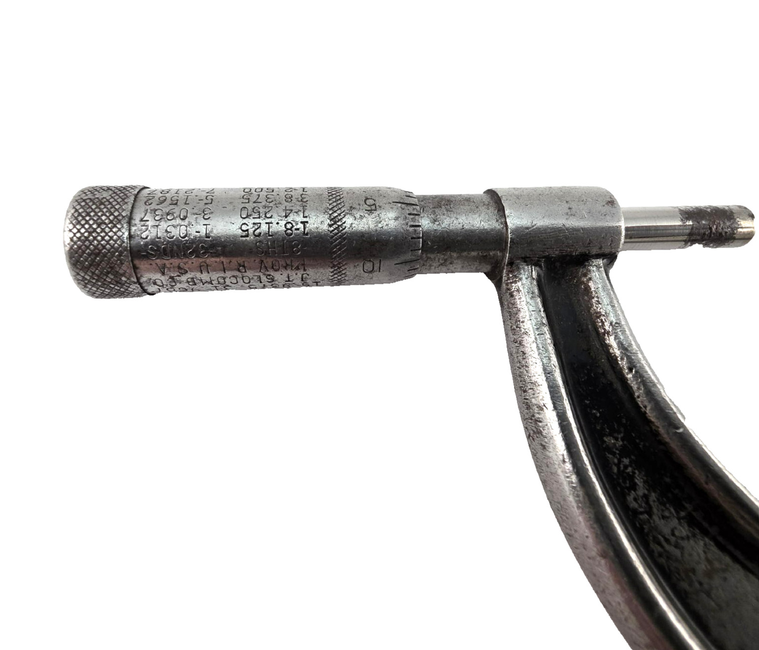 Vintage J.T. Slocomb 2″-3″ Inch Outside Micrometer Made in USA – Providence, RI