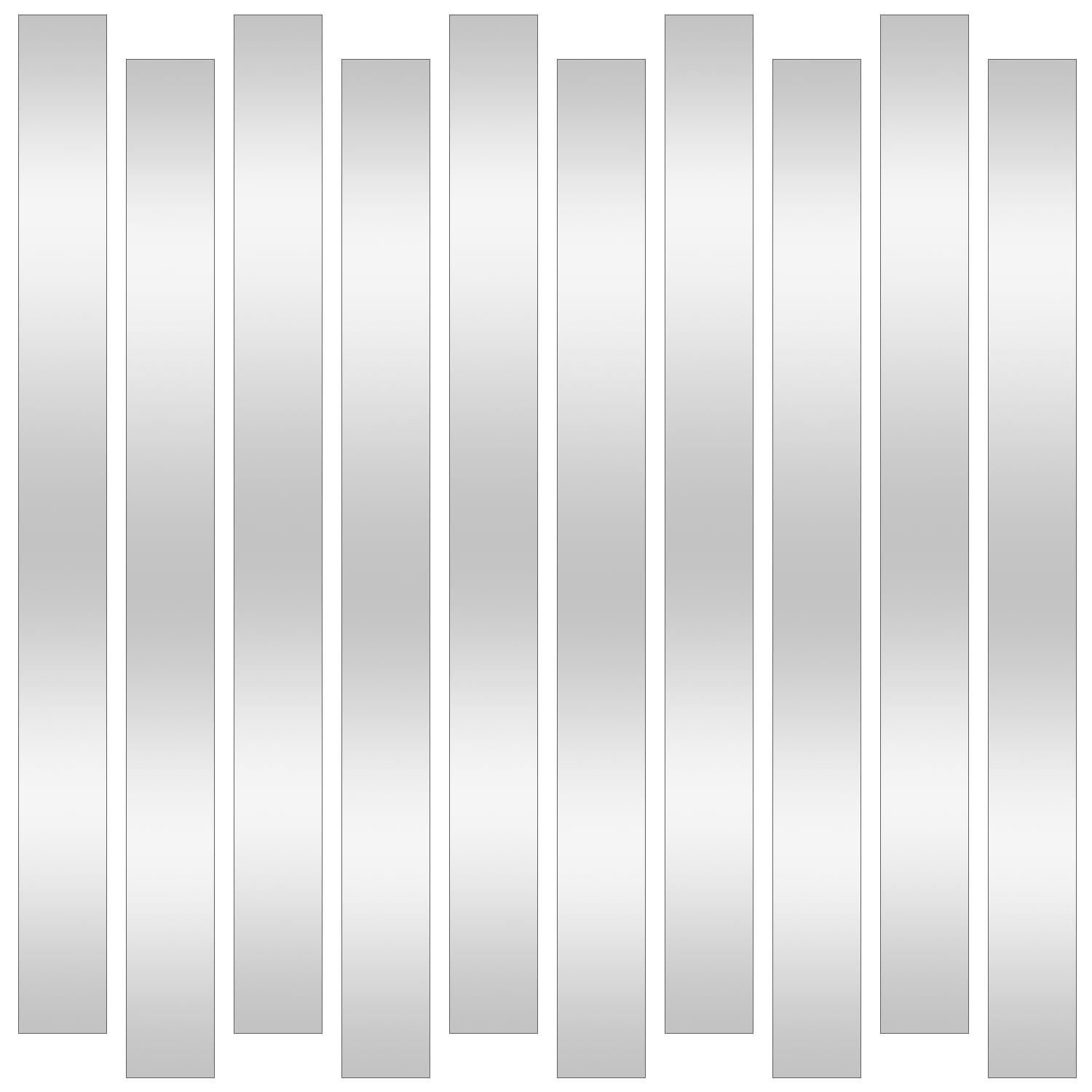 10 Pcs 304 Stainless Steel Shim Stock Strips 12″ x 1″ x 0.02″ Metal Gap Filler
