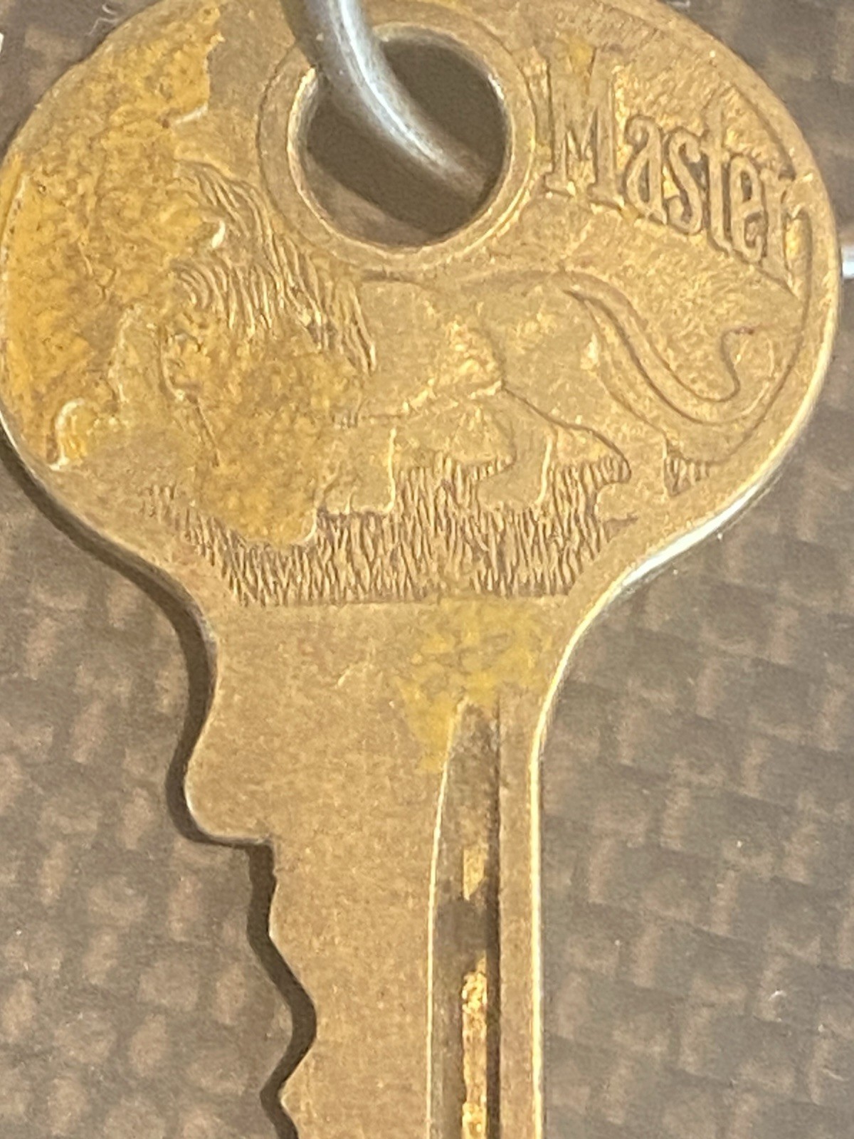 Vintage, Two Master Lock Keys, Milwaukee Wis U.S.A., #E392 and #2826.