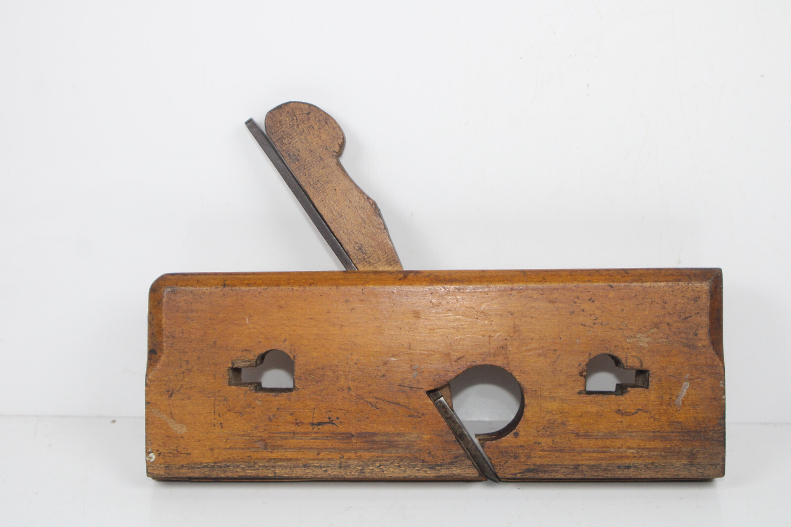 Fine User 1/2″ Full Boxwood Triple Bead Moulding Woodworking Plane #DR75