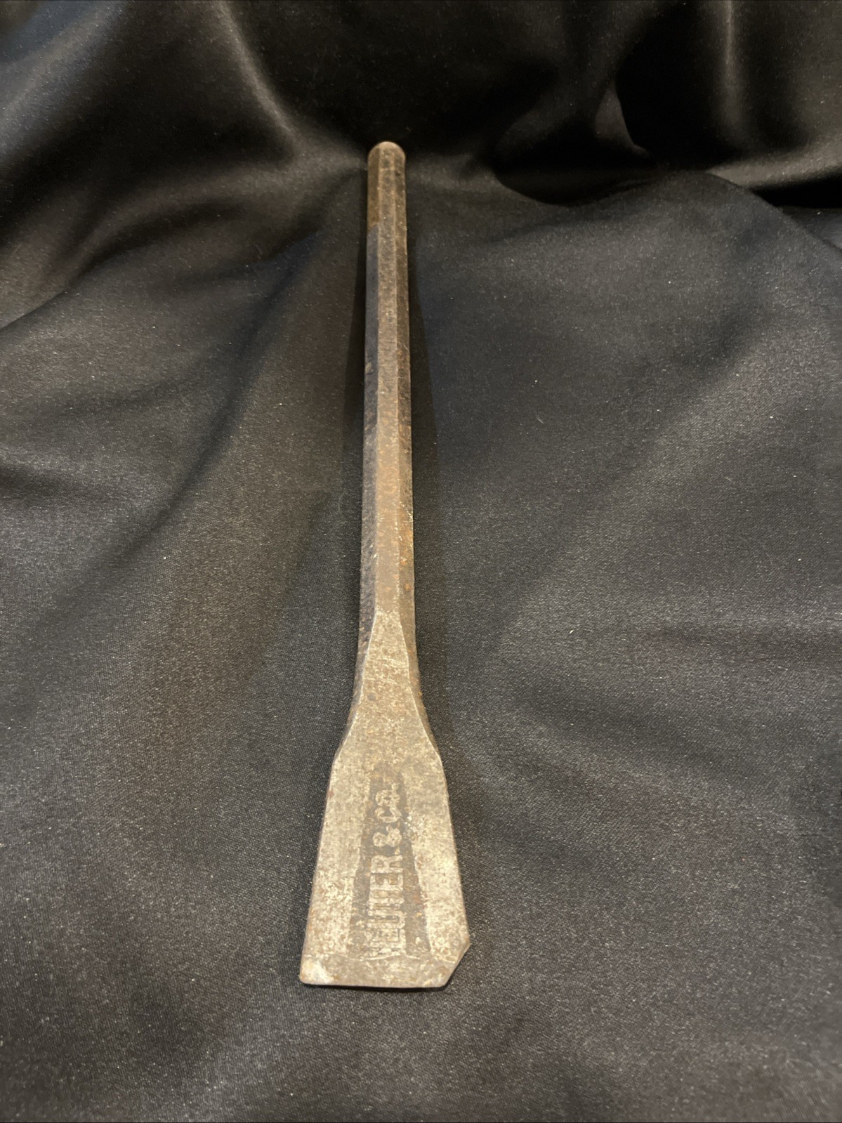 Vintage Kraeuter Heavy Duty Steel Cold Chisel 16” Made in USA
