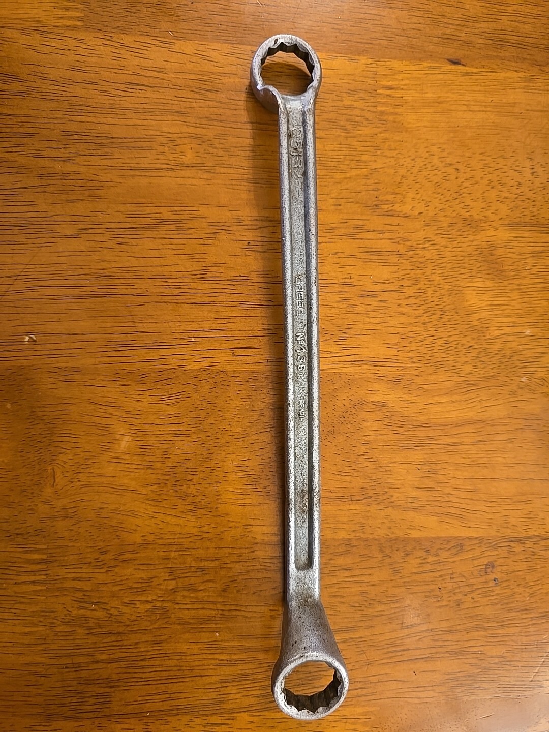 Vintage Drebo No. 13B 25/32” X 3/4” 12 Point Offset Double Box End Wrench. BB