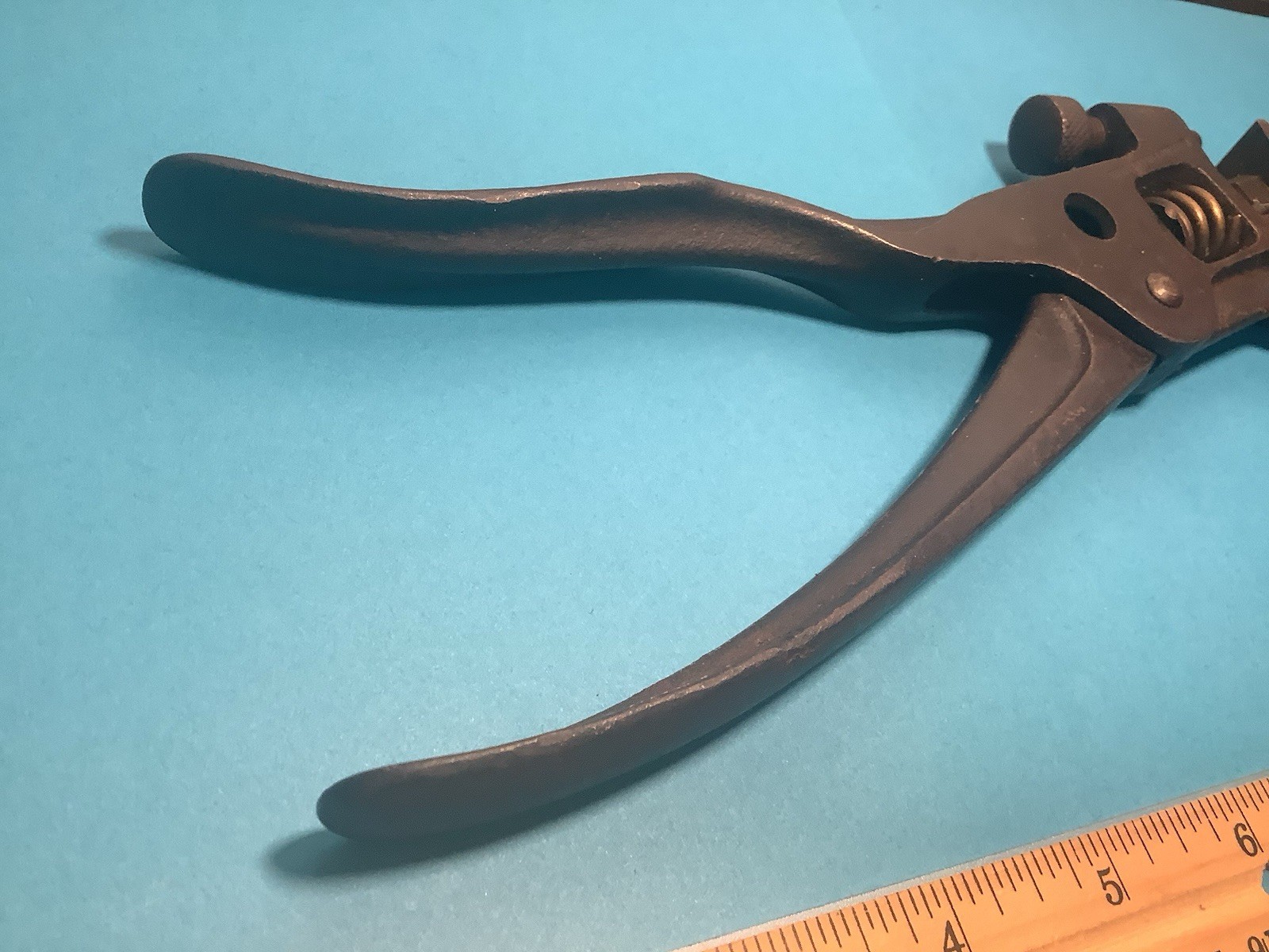 MORRILL NO.12 or 3?? VINTAGE LARGE TOOTH SAW SET PTD 10-24-93