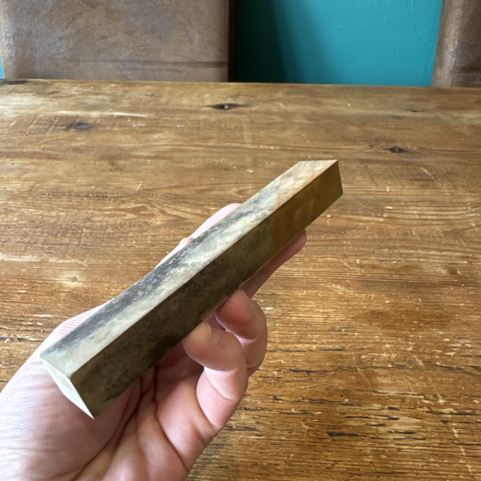 Small Hindostan Natural Sharpening Stone /Oilstone / Pocket Stone