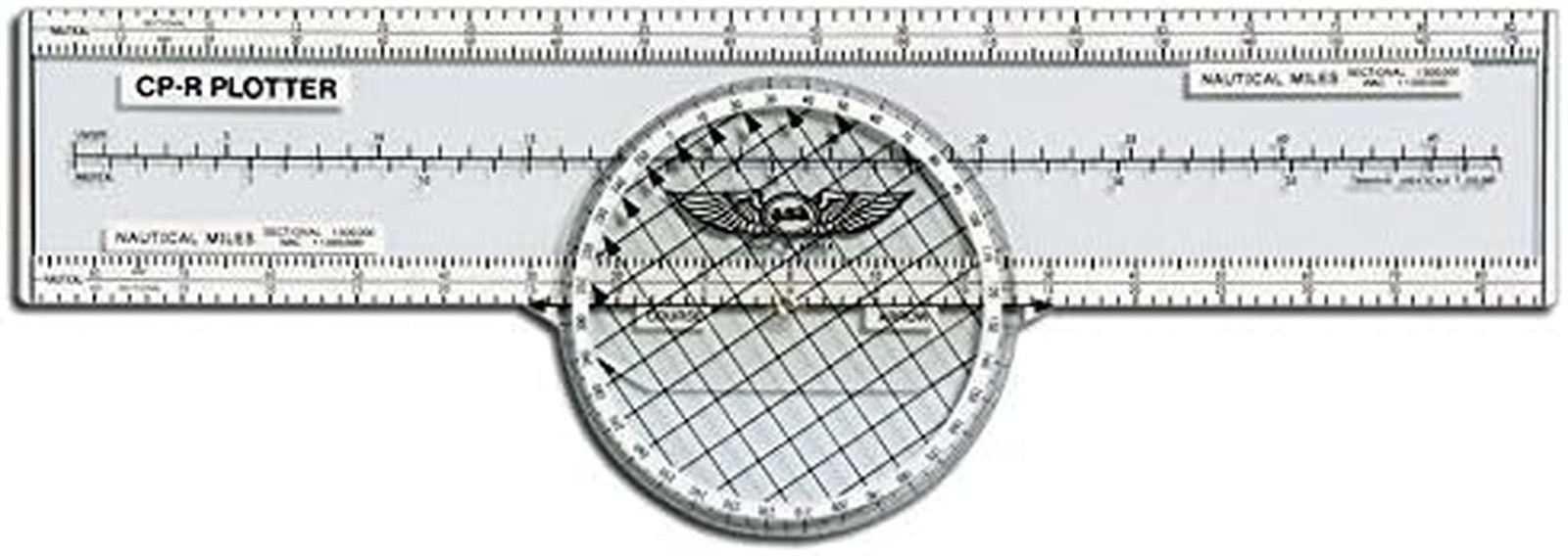Rotating Plotter – Aviation Navigation Tool – 13″ Analog Display – Waterproof