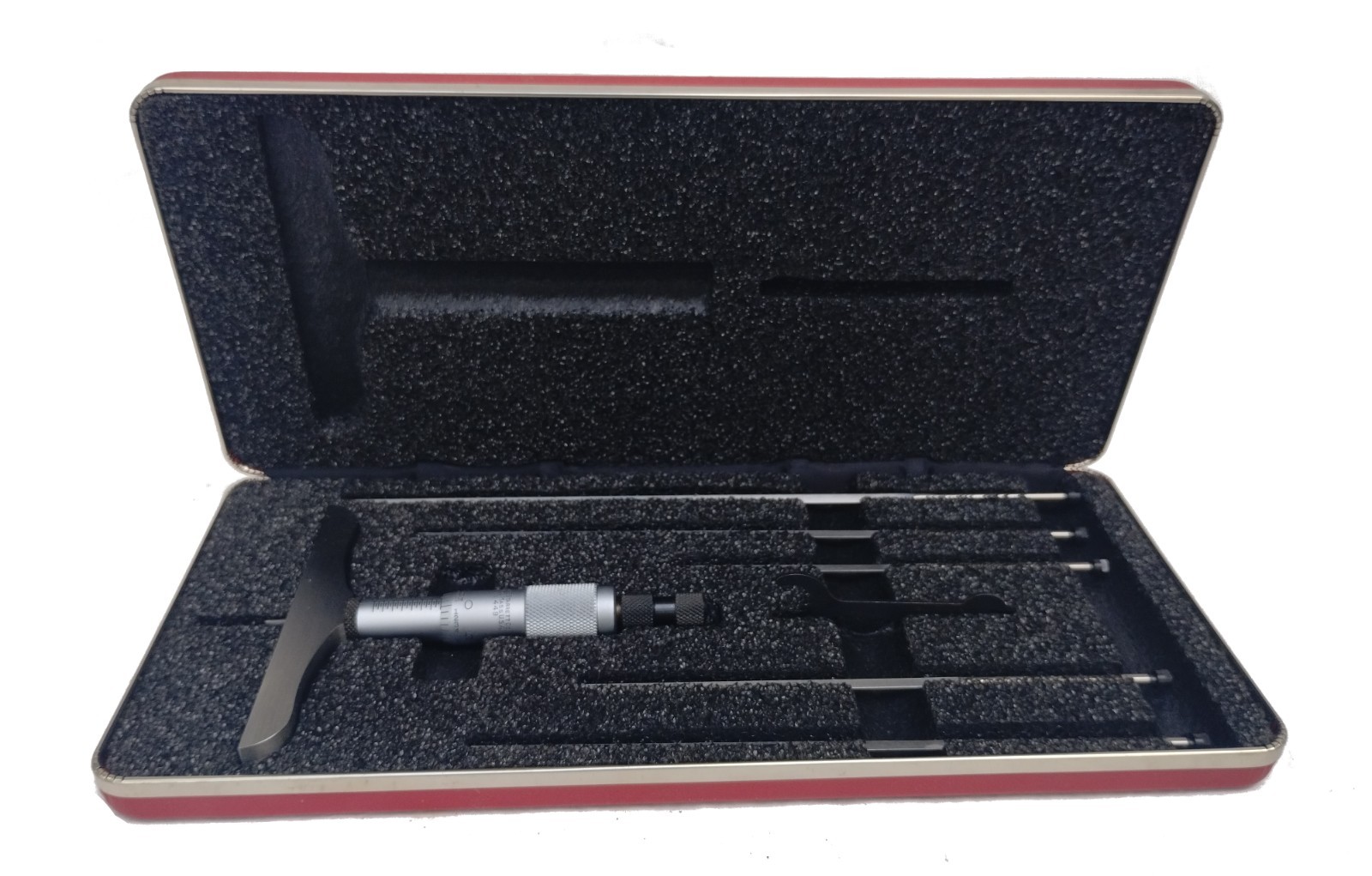 STARRETT No 449 Precision Depth Micrometer : up to 9 inches : flat blades