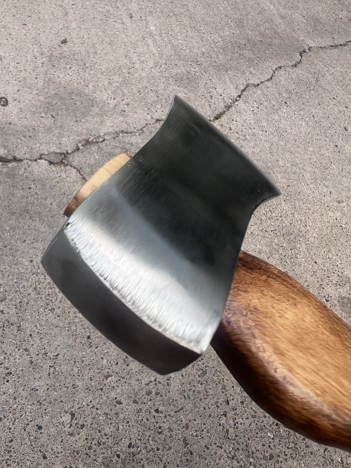 Bad-Axe SM 1.9lb Camp Axe – Custom Handmade 13.5in Maple Handle