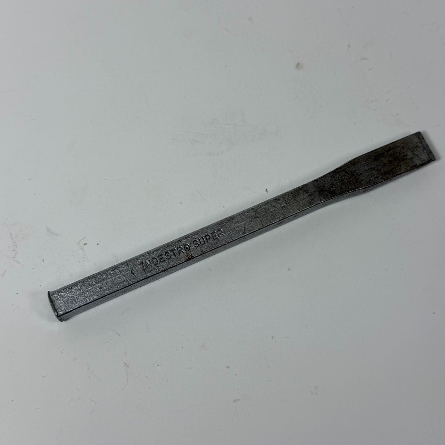 Indestro Super 1/2″ Cold Chisel 01861 USA Vintage
