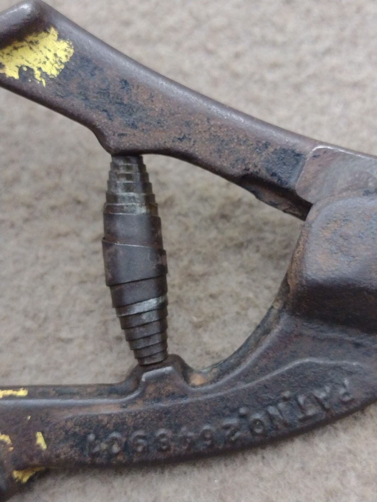 Vintage USA The Stanley Works Strap Cutter One Handed Spring Action New Britain