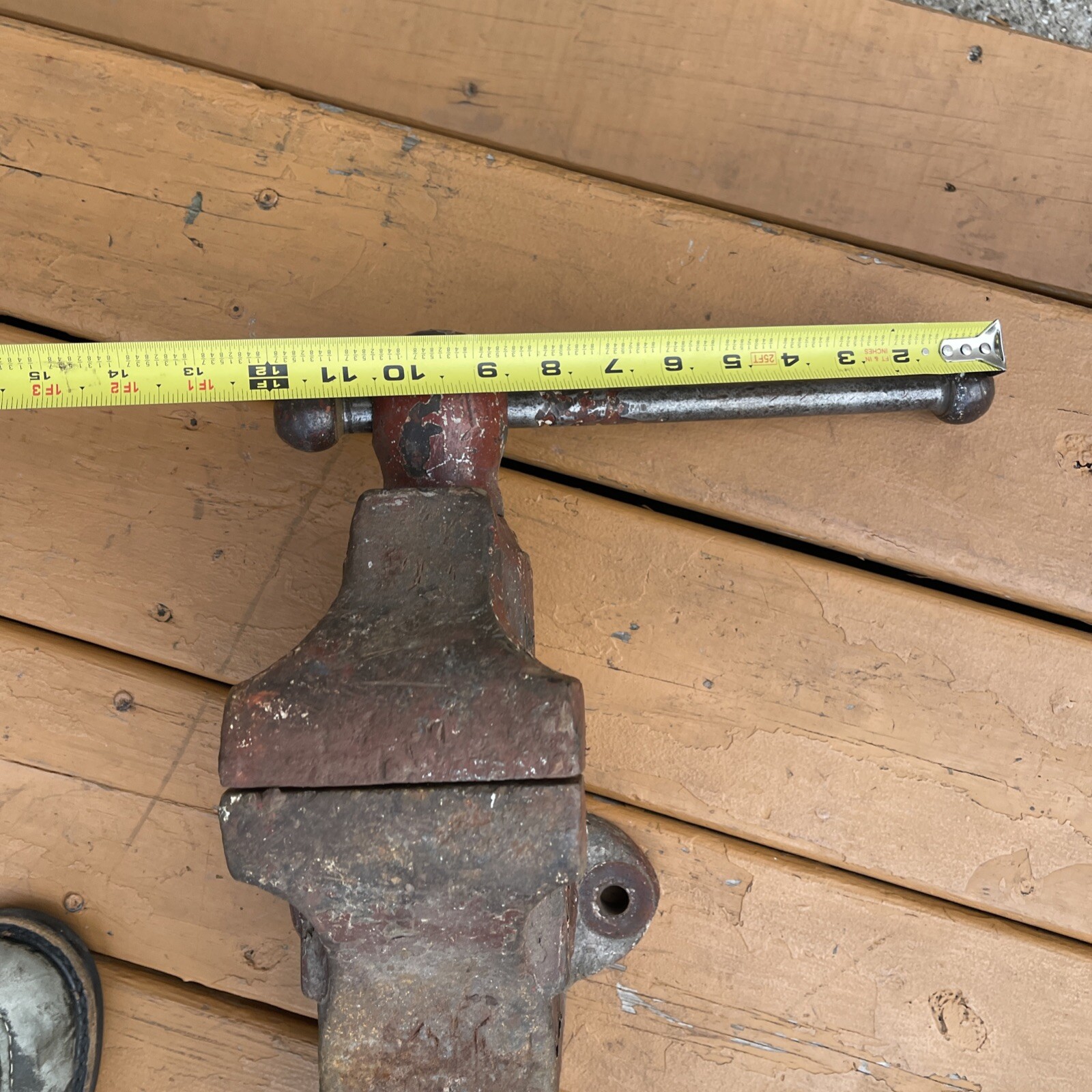Vintage Rare Yost Mfg Co. The Gem 704 Meadville Pennsylvania Bench Vise 4.5” Jaw