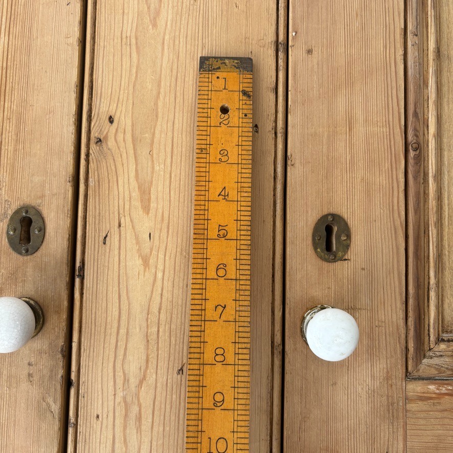 Vintage Wooden Ridgely Yard Stick & Rabone Set Square
