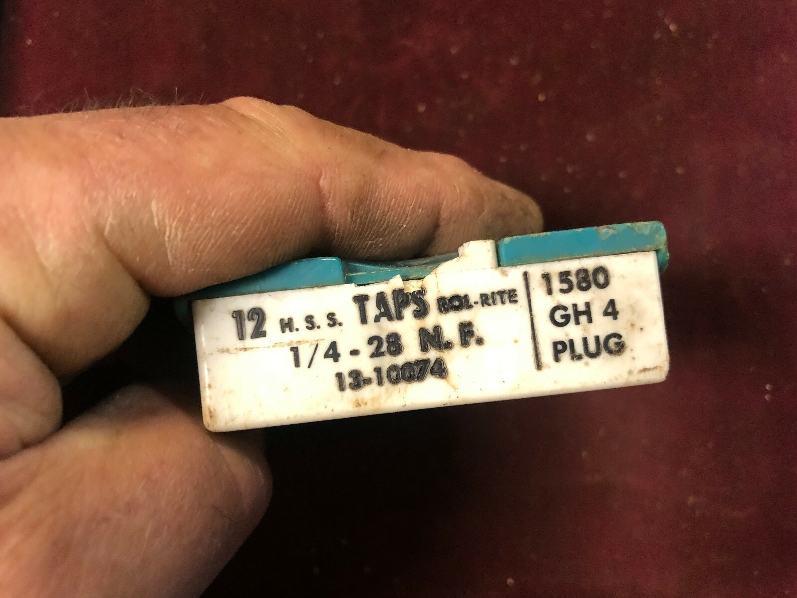 MACHINIST LATHE MILL Unused Butterfield Form Taps 1/4 – 28 NF 10 Pieces