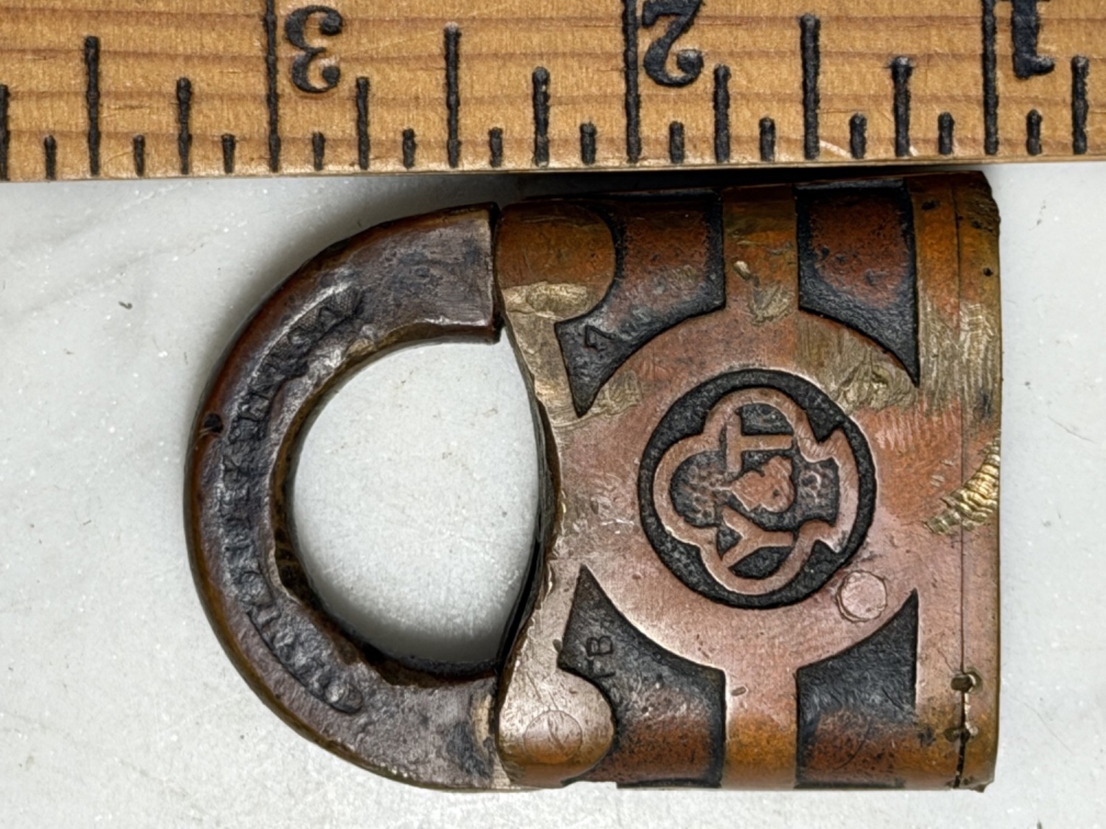 Antique Yale & Towne Mfg Co Padlock NO KEY