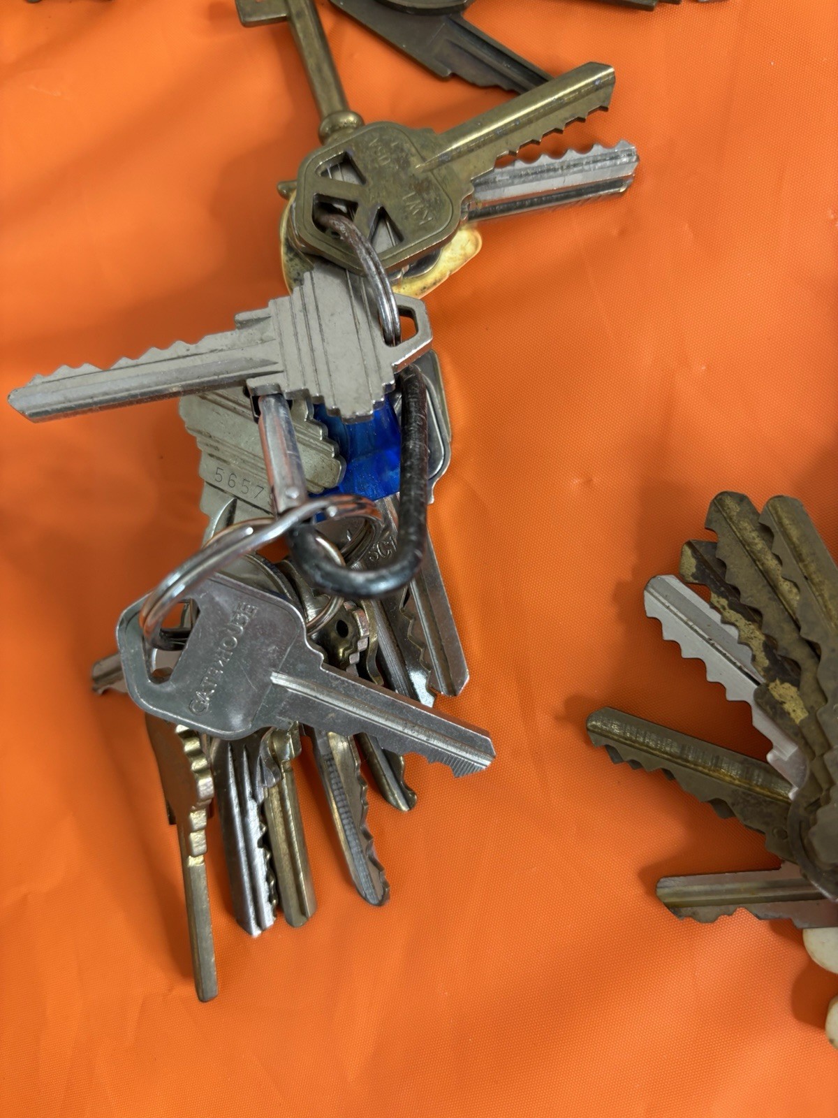 Bulk Key Lot Old Keys Vintage Cut Auto Padlock Mixed Crafts Upcycle Art 3 Pounds
