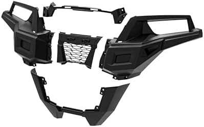Black Combined Front Fascia for Polaris General 1000/4/General XP 1000/XP4 2016-