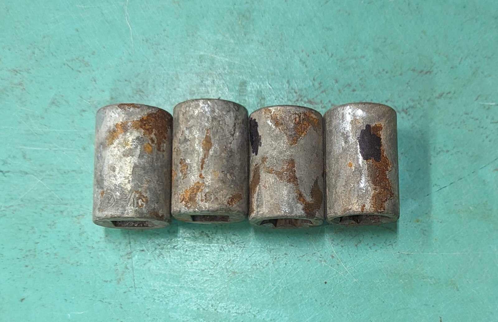 9/16″ Double Square 8 Point Socket – 1/2″ Drive – Vintage – Bonney?